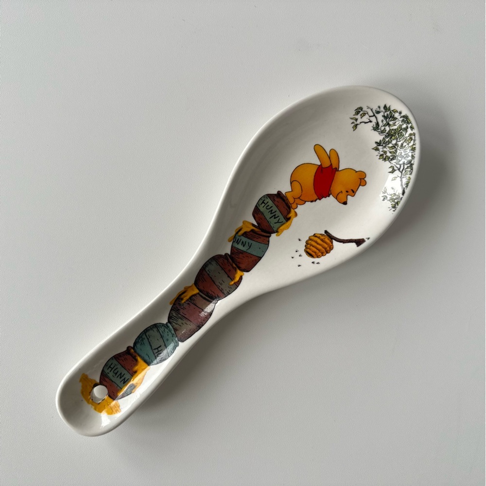 Winnie the Pooh Honeypots Spoon Rest Ceramic